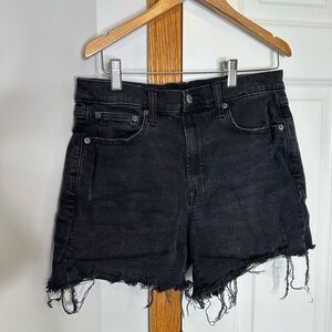 Gap Black Denim Shorts